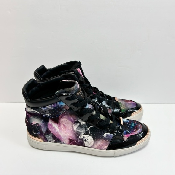 TED BAKER LONDON PARYNA HIGH TOP ATHLETIC SHOES FOR WOMEN SIZE 10 NO BOX - Picture 7 of 9